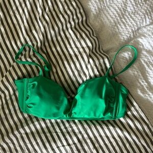 NWT green bathing suit TOP